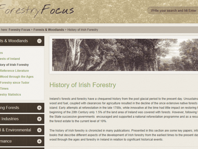 History of Irish Forestry