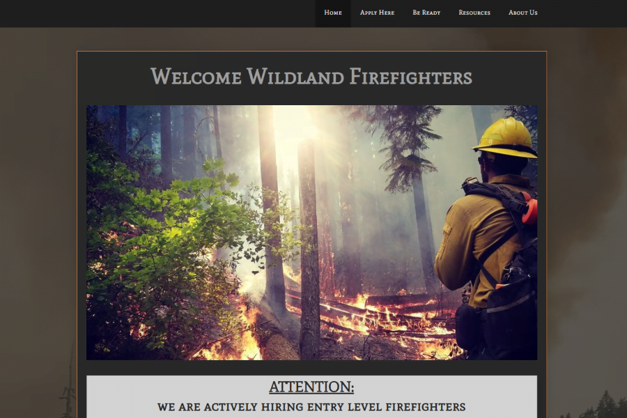 Wildfire Training Dust Busters