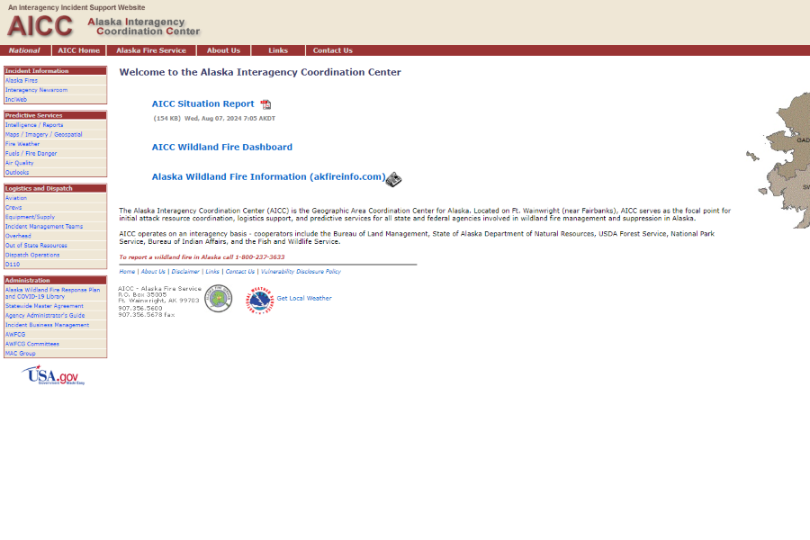 Alaska Interagency Coordination