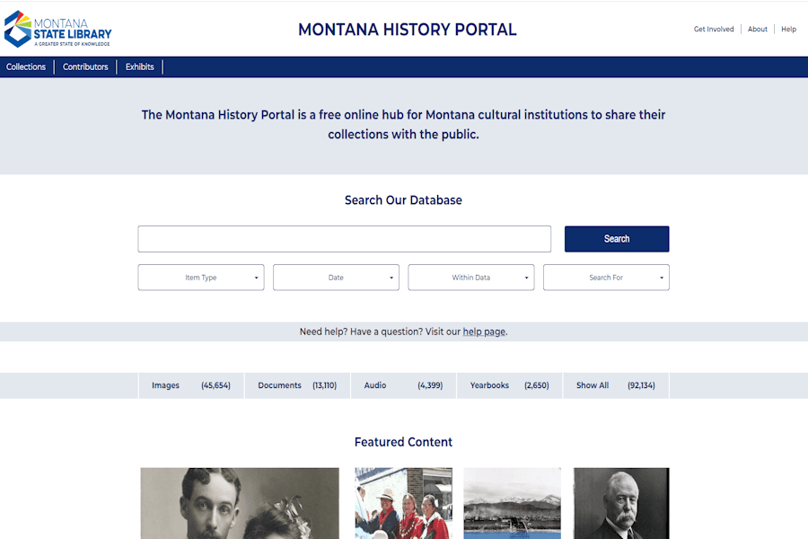 Montana History Portal