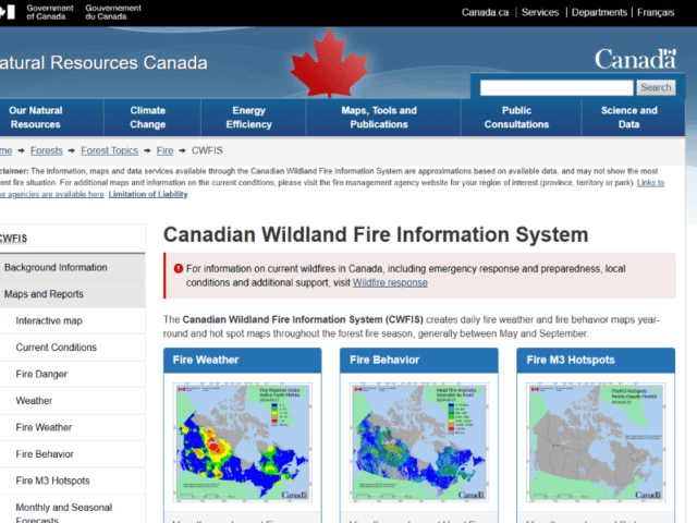 Canadian Wildland Fire