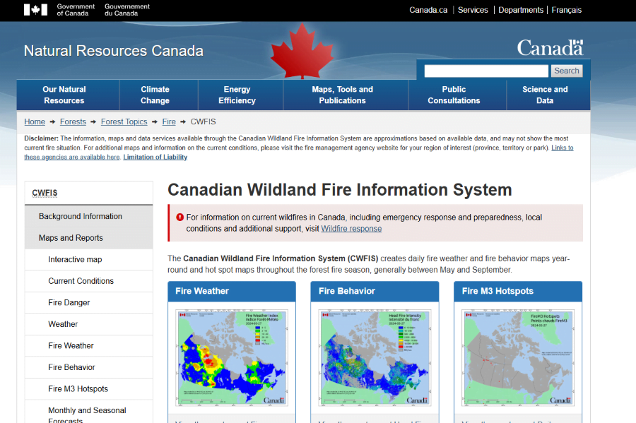 Canadian Wildland Fire