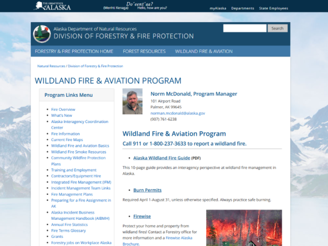Wildland Fire & Aviation Program Alaska