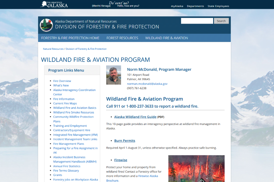 Wildland Fire & Aviation Program Alaska
