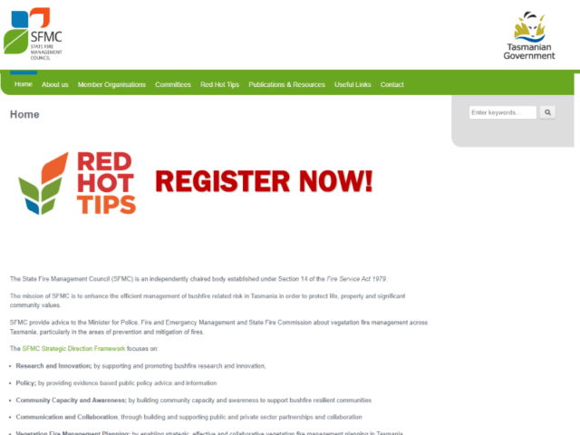 State Fire Management Council
