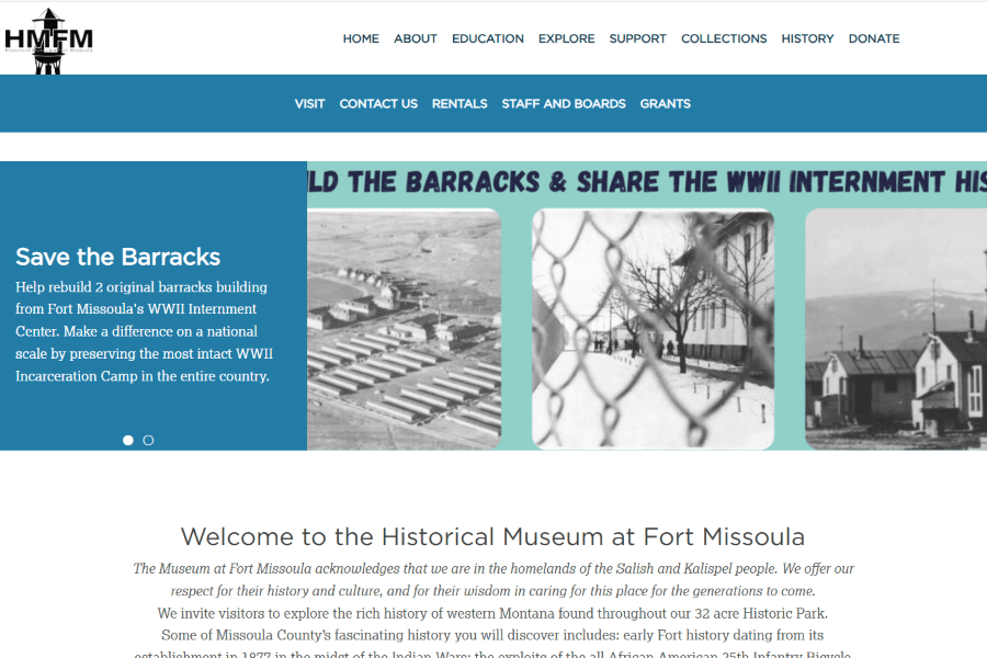 Historical Museum at Fort Missoula